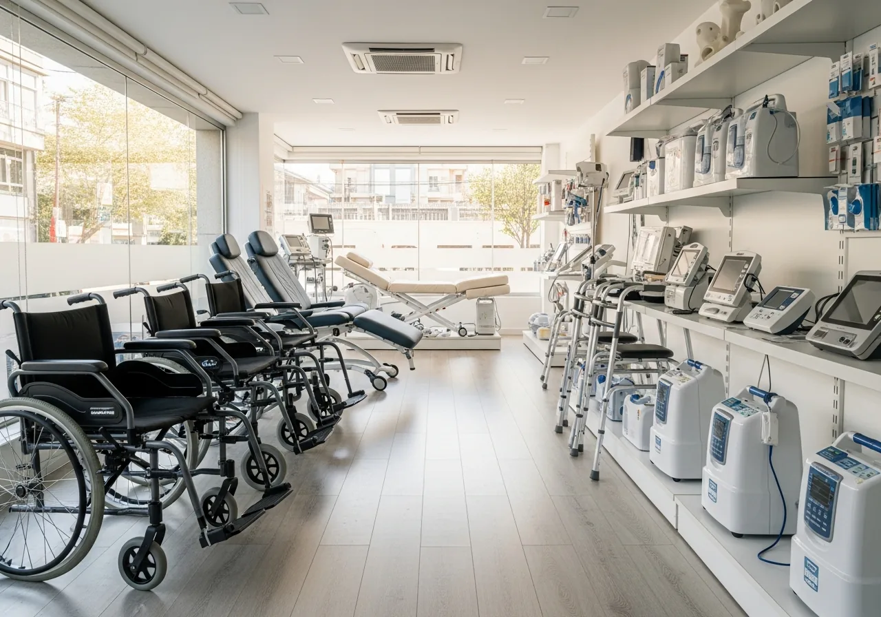 Showroom ACEMED en Recoleta, Santiago
